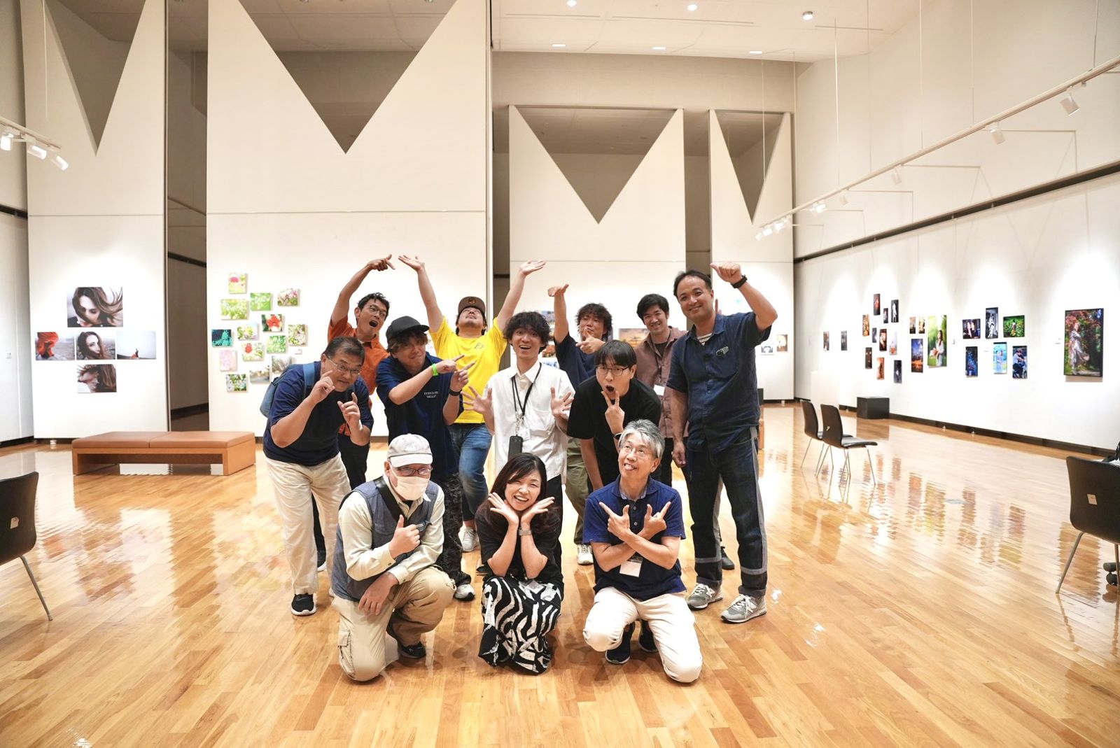 会場に集まった出展者たち